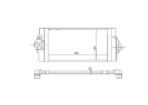 Интеркулер 30893 NRF