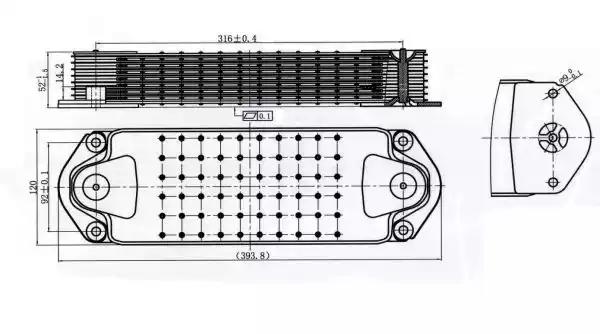 Масляний радіатор 31198 NRF