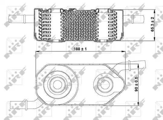 Chlodnica oleju 31364 NRF