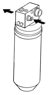 Осушувач радіатора кондиціонера 33094 NRF