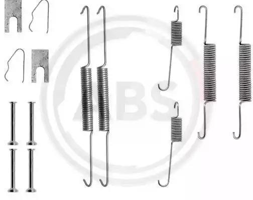 Комплектующие тормозная колодка 0645Q A.B.S.