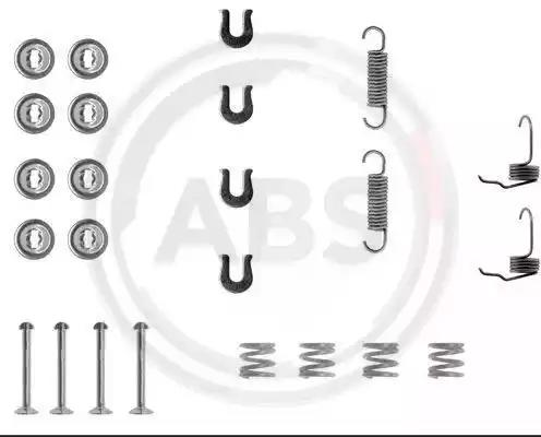 Комплектующие тормозная колодка 0655Q ABS