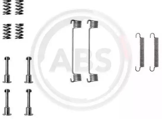 Комплект приладдя, колодка стоянкового гальма 0690Q ABS