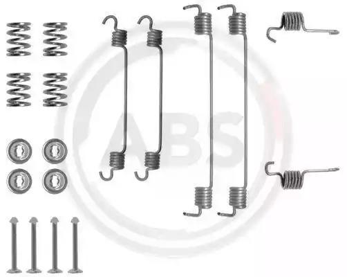 Комплектующие тормозная колодка 0784Q A.B.S.