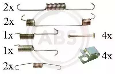 Комплектующие тормозная колодка 0803Q ABS