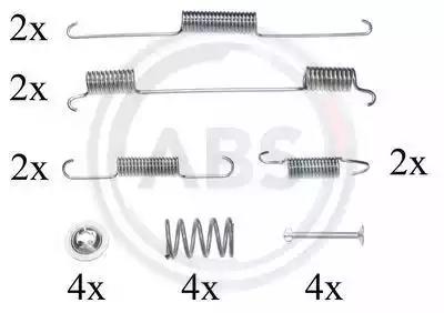 Комплектующие тормозная колодка 0861Q ABS
