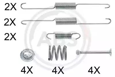 Комплектующие тормозная колодка 0879Q ABS