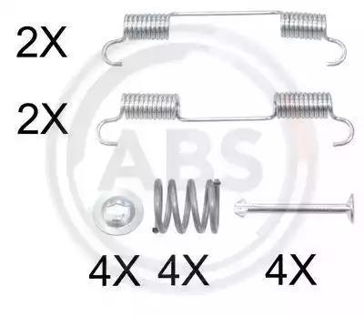 Комплектующие стояночная тормозная система 0897Q A.B.S.