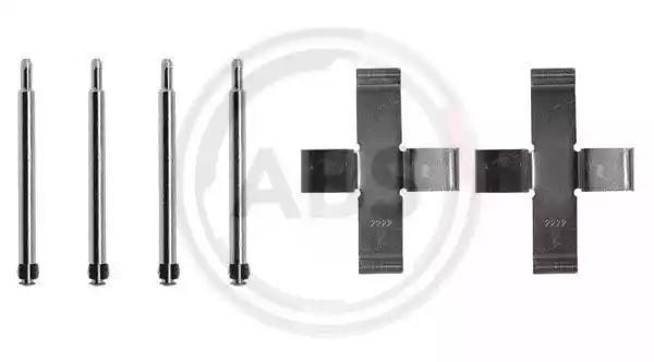 Комплектующие колодки дискового тормоза 0925Q A.B.S.