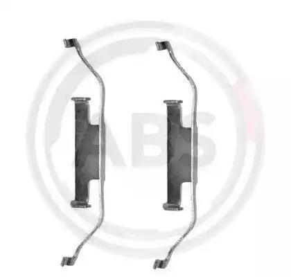 Комплектующие колодки дискового тормоза 1097Q A.B.S.