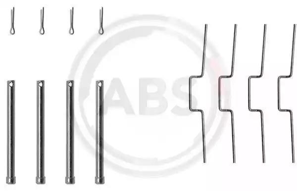 Комплектующие колодки дискового тормоза 1176Q A.B.S.