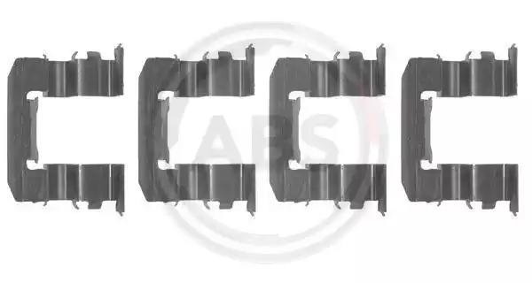 Комплектующие колодки дискового тормоза 1184Q A.B.S.