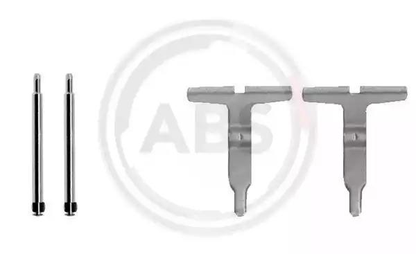 Комплектующие колодки дискового тормоза 1217Q A.B.S.