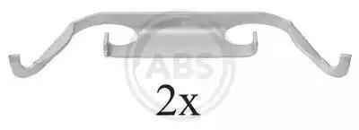 Комплектующие колодки дискового тормоза 1222Q A.B.S.