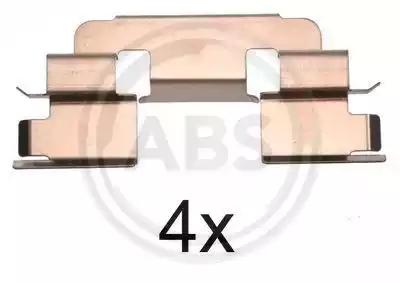 Комплектующие колодки дискового тормоза 1249Q A.B.S.