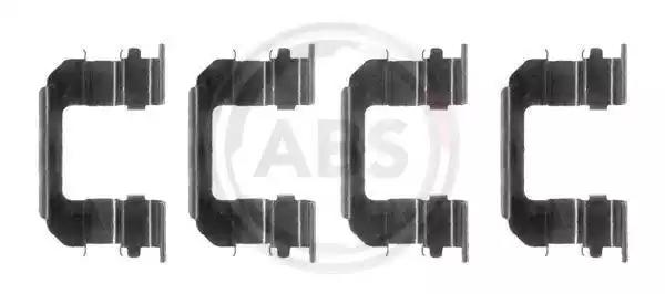 Монтажний к-кт гальмівних колодок 1287Q A.B.S.