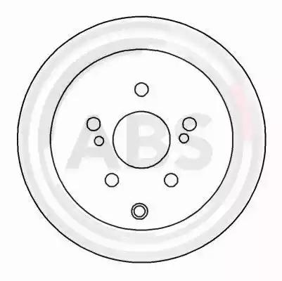 Тормозной диск 16033 A.B.S.