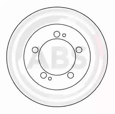 Тормозной диск 16207 A.B.S.
