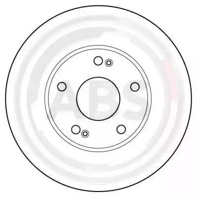 Тормозной диск 16218 A.B.S.