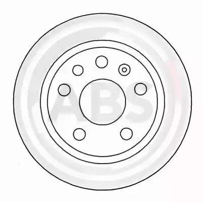 Тормозной диск 16262 A.B.S.