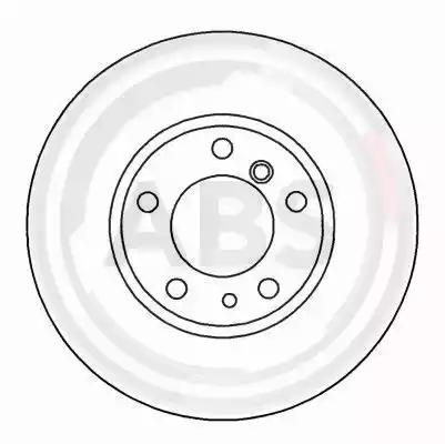 Диск гальмівний 16330 ABS