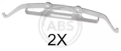 Комплектующие колодки дискового тормоза 1642Q A.B.S.