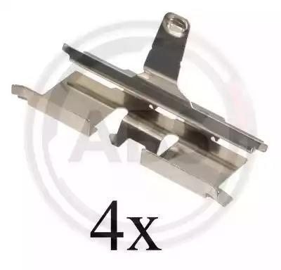 Комплектующие колодки дискового тормоза 1692Q A.B.S.