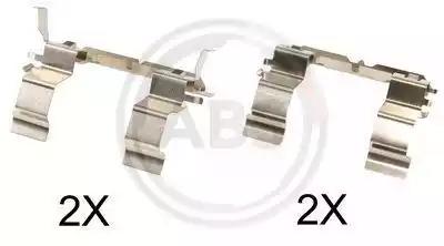 Комплектующие колодки дискового тормоза 1756Q A.B.S.