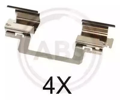 Комплектующие колодки дискового тормоза 1774Q A.B.S.