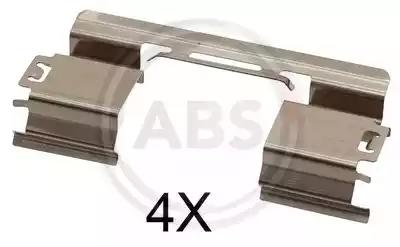 Комплектующие колодки дискового тормоза 1813Q A.B.S.