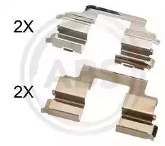 Комплектующие колодки дискового тормоза 1822Q A.B.S.