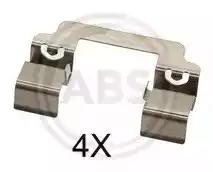 Комплектующие колодки дискового тормоза 1830Q A.B.S.