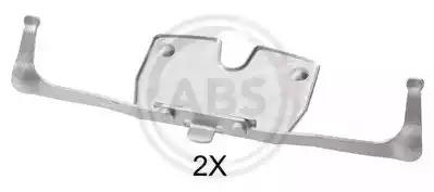 Комплектующие колодки дискового тормоза 1851Q A.B.S.