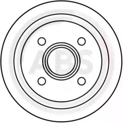 Тормозной барабан 2739S A.B.S.