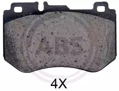 Гальмівні колодки дискові 35065 A.B.S.