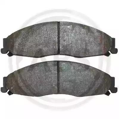 Комплект тормозных колодок дисковый тормоз 38921 A.B.S.