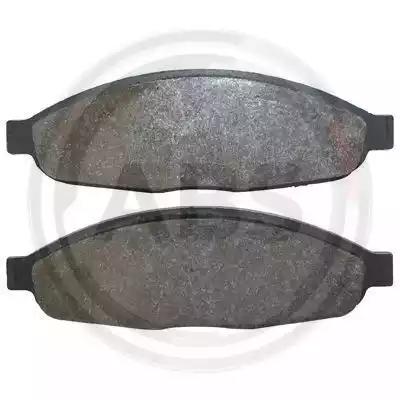 Комплект тормозных колодок дисковый тормоз 38997 A.B.S.