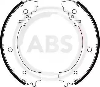 Гальмівні колодки барабан 8007 A.B.S.