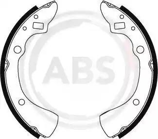 Комплект гальмівних колодок 8575 A.B.S.