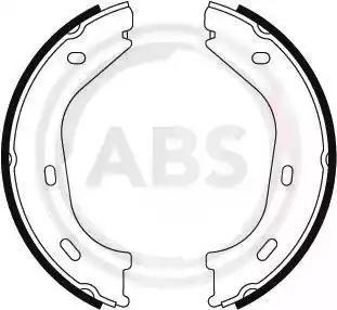 Комплект тормозных колодок стояночная тормозная... 8728 A.B.S.