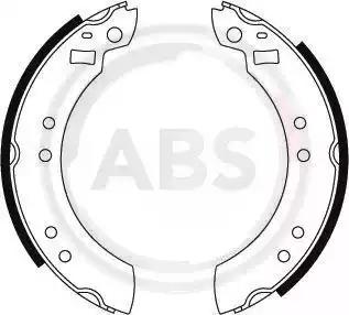 Комплект тормозных колодок 8742 A.B.S.