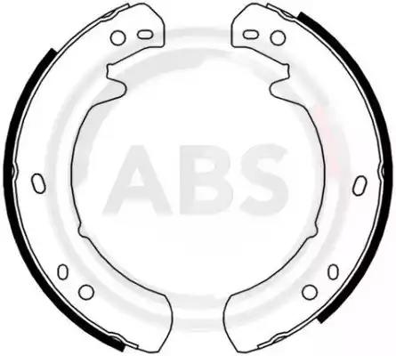 Комплект тормозных колодок стояночная тормозная... 8955 A.B.S.
