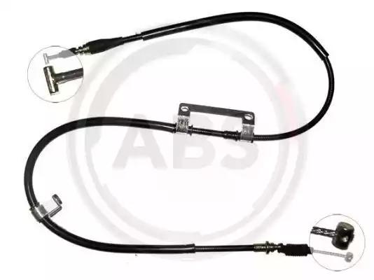 Трос ручного гальма зад. xedos/626/mx6 92- л. K11247 A.B.S.