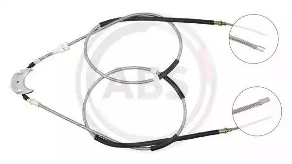 Трос стояночная тормозная система K12065 A.B.S.