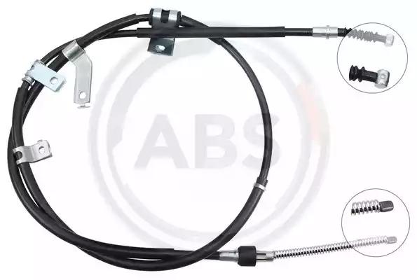 Трос стояночная тормозная система K12080 A.B.S.
