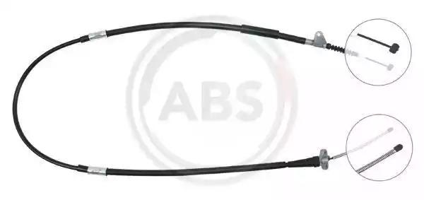 Трос ручного гальма toyota вир-во abs K16048 A.B.S.