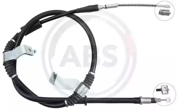 Трос ручного гальма gentra/lacetti/nubira/lacetti/nubira 02- K17008 ABS