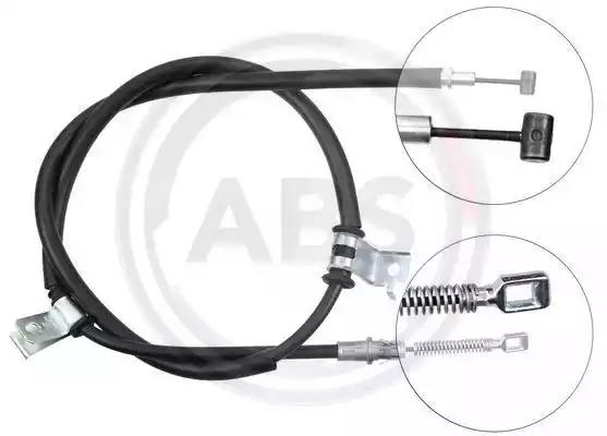 Трос ручного гальма зад. captiva 06- л. 1431/1254 K17037 A.B.S.