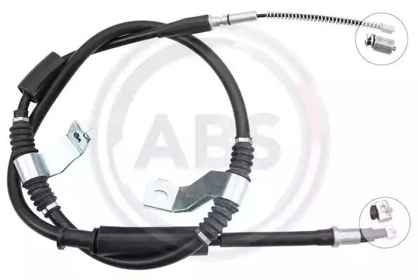 Трос ручного гальма gentra/lacetti/nubira/lacetti/nubira 02- K17047 ABS