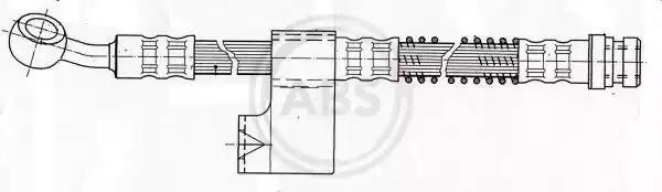 Тормозной шланг SL5607 A.B.S.